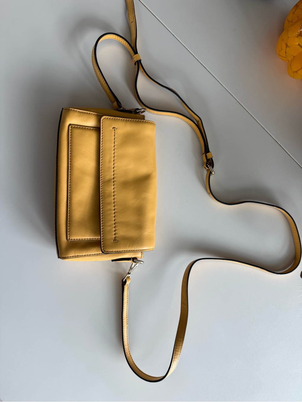 Cole Haan Yellow Crossbody Bag